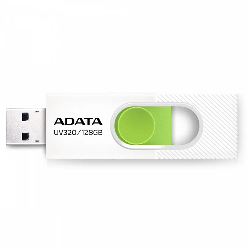 Adata Pendrive UV320 128GB USB3.2 biało-zielony