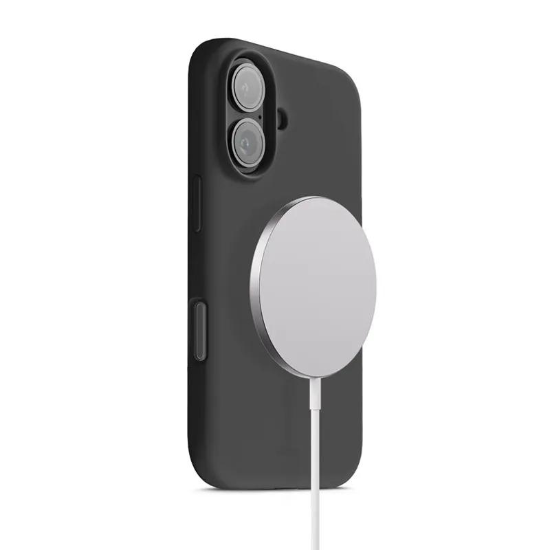 CRONG Etui Color Cover Magnetic iPhone 17 MagSafe Czarne