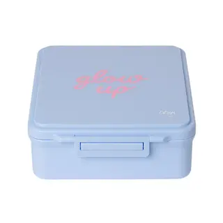 Lunch box Grand z termosem Glow Up Blue Niebieski One size