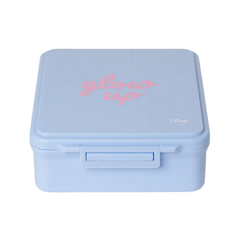 Lunch box Grand z termosem Glow Up Blue Niebieski One size