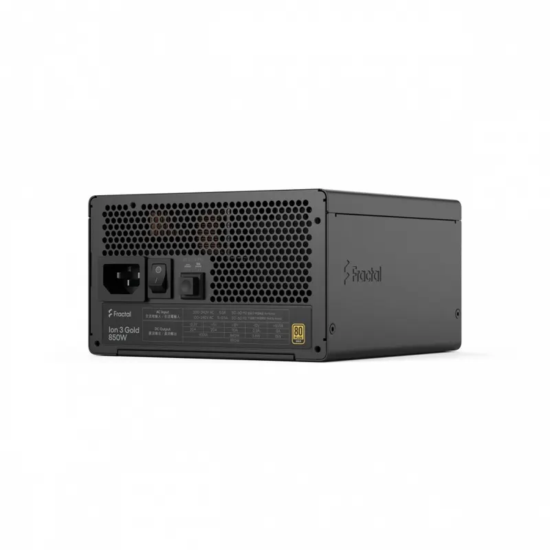Fractal Design Zasilacz FDE Ion 3 GOLD 850W 80+ GOLD Black