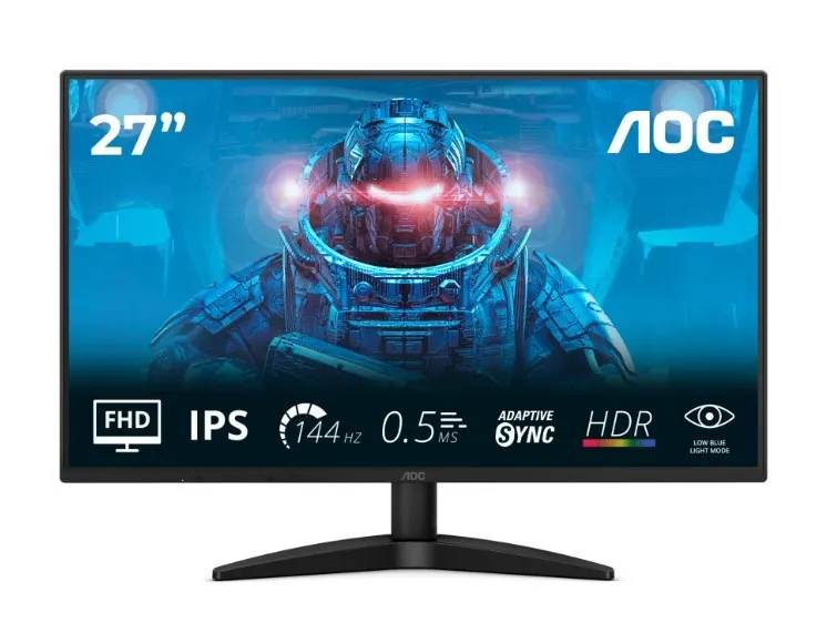 AOC Monitor 27B36X 27 cali IPS 144Hz HDMI DP