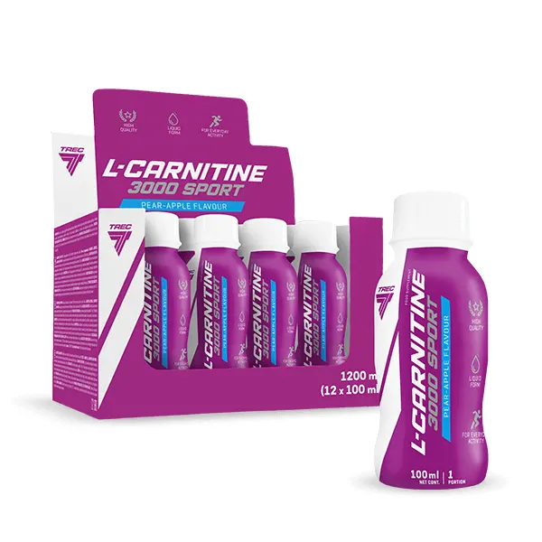 ZESTAW shotów L-CARNITINE 3000 SPORT 12 szt. x 100 ml