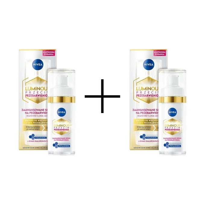 NIVEA Cellular Luminous630® Zaawansowane Serum na Przebarwienia 30ml 1+1