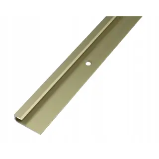 Listwa Zakończeniowa Aluminiowa Panele podłogowe, ścienne 4mm Piasek 270cm