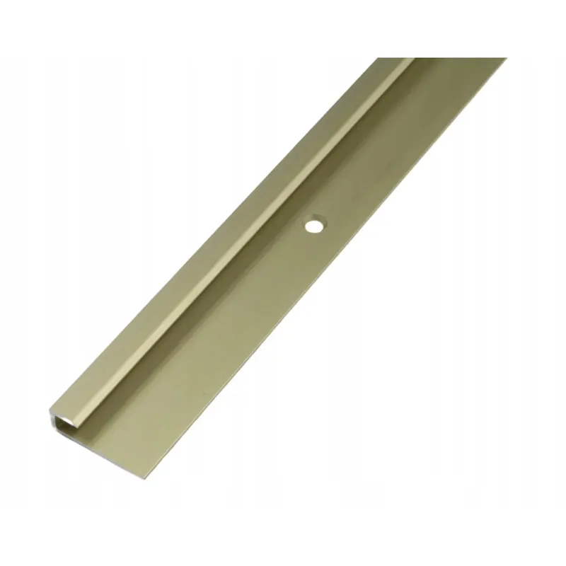 Listwa Zakończeniowa Aluminiowa Panele podłogowe, ścienne 4mm Piasek 270cm