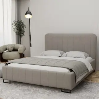 Łóżko kontynentalne Vela Rozmiar łóżka - 160x200 cm | Pojemnik - Nie | Tkanina obicia - Grupa 3