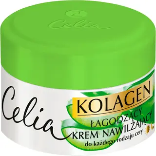 Celia Kolagen łagodzący krem nawilżający z aloesem 50 ml