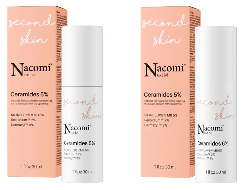 Nacomi Next Lvl Serum z Ceramidami 5% 30ml x2 szt