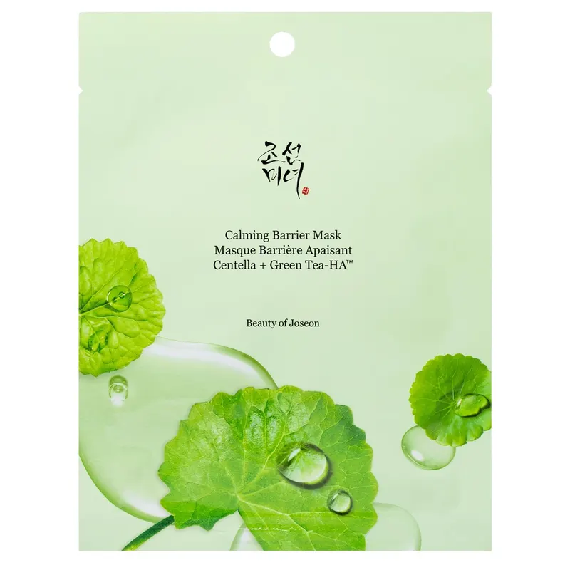 Beauty of Joseon Calming Barrier Mask Kojąca Maska w Płachcie Wzmacniająca Barierę Ochronną 18ml