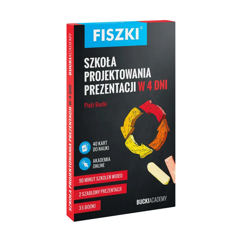 Szkoła projektowania prezentacji w 4 dni - Piotr Bucki - poradnik
