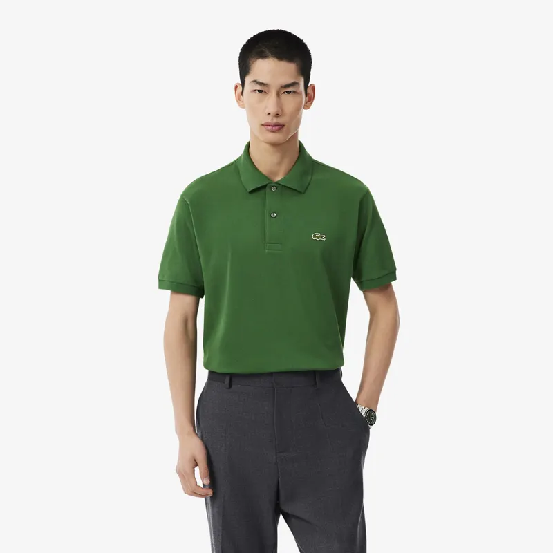 Lacoste Koszulka Polo L.12.12 Classic Fit Męskie Zielony