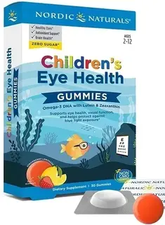 Nordic Naturals Children's Eye Health Lemoniada Truskawkowa 30 żelek