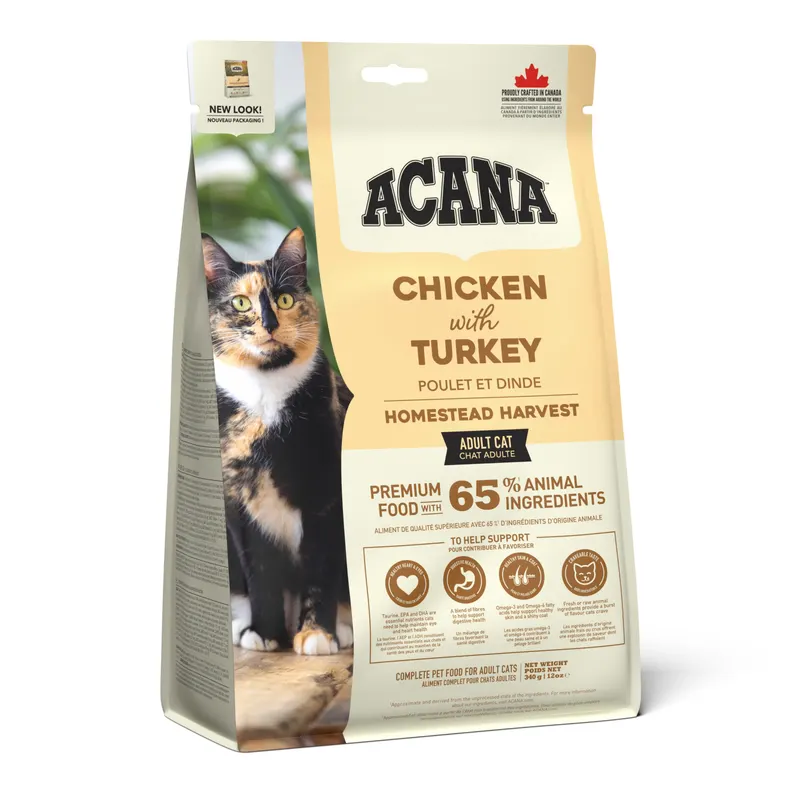 Acana Cat Homestead Harvest, kurczak i indyk - 340 g