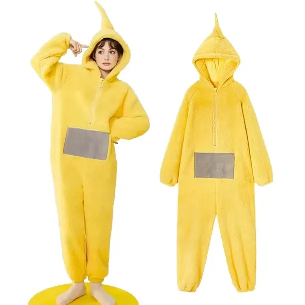 PRZEBRANIE ONESIE KOMBINEZON TELETUBBIES TELETUBISIE LAA-LAA ŻÓŁTA XL