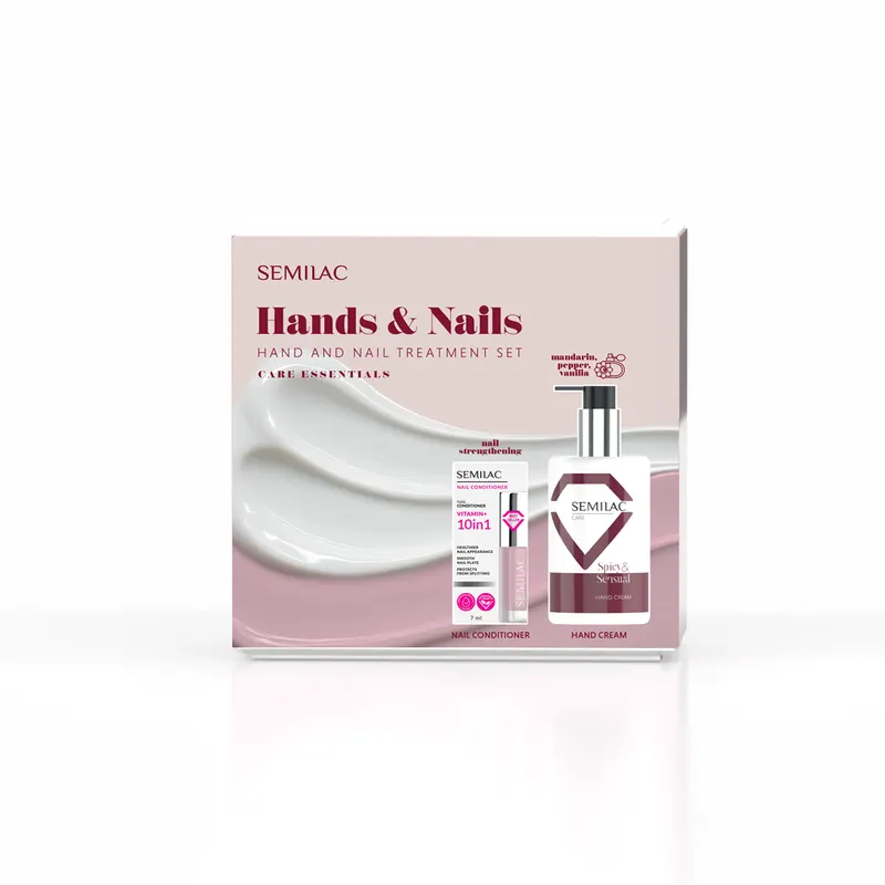 Semilac Zestaw Do Pielęgnacji Dłoni i Paznokci Hands & Nails Care Essentials