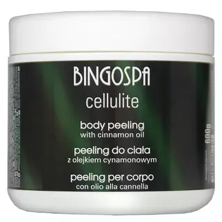 CELLULITE Peeling do ciała z olejkiem cynamonowym 600 g