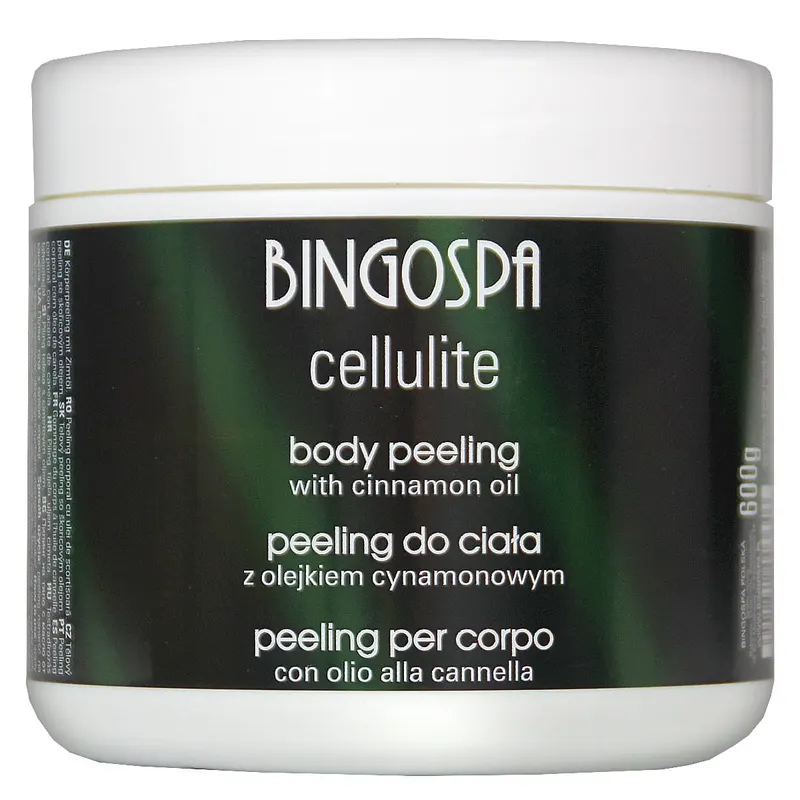 CELLULITE Peeling do ciała z olejkiem cynamonowym 600 g