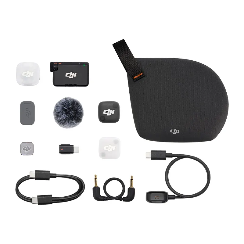 System Mikrofonów Bezprzewodowych DJI Mic Mini 2 2 Tx + 1 Rx + Etui Ładujące