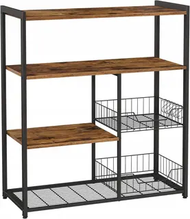 Szafka kuchenna REGAŁ 4 poziomy wyspa 35x80x95 cm vintage LOFT +2 KOSZE