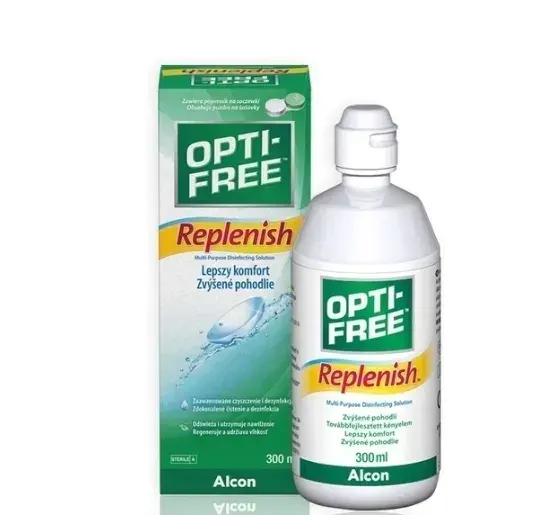 Płyn do soczewek Alcon Opti-Free Replenish, 300 ml
