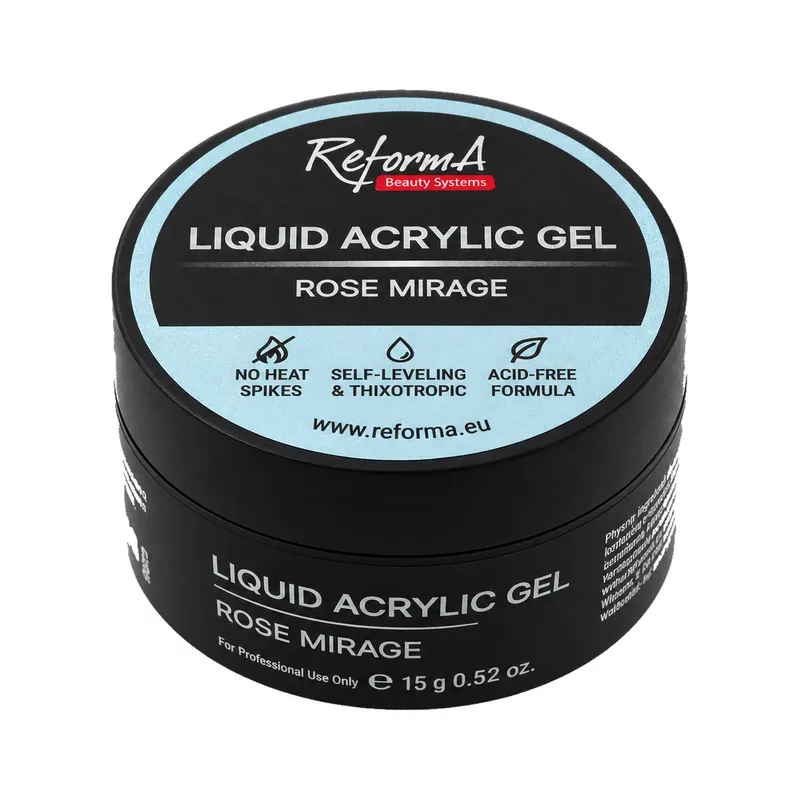 Liquid Acrylic Gel - Rose Mirage, 15 g