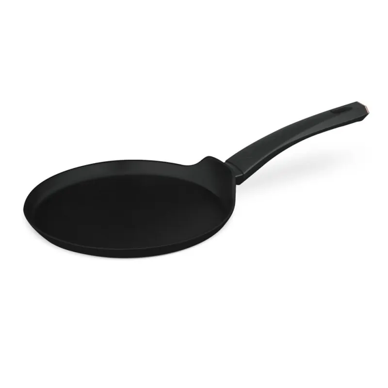 Patelnia do naleśników 25cm Fashion TV FTV-0023 Matte Black- Rose Gold Collection
