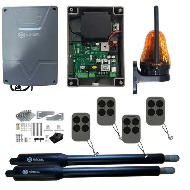 Napęd do bramy Nöckel NX300 2x3m 600kg WiFI BT 4xPilot Lampka