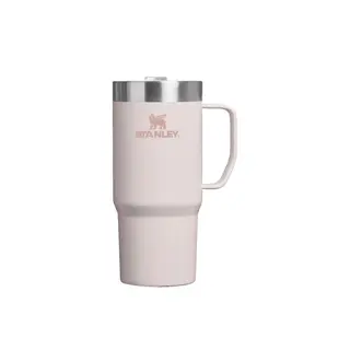 Kubek termiczny Stanley Everyday Suburban Rose Quartz – z uchem, 470 ml, różowy