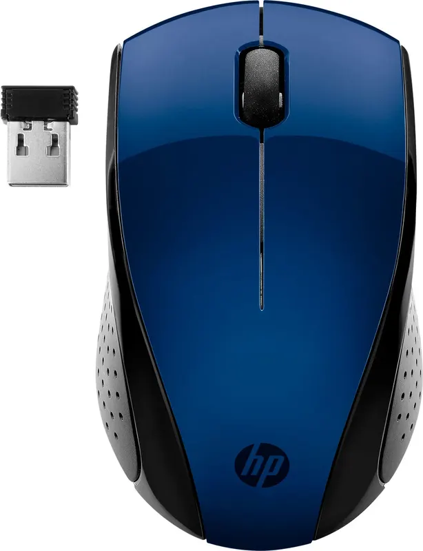 Mysz bezprzewodowa HP 220 (niebieska)
