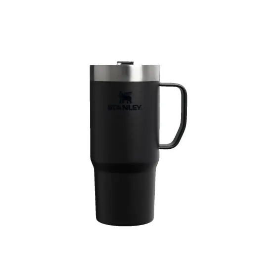 Kubek termiczny Stanley Everyday Suburban Black – z uchem, 470 ml, czarny