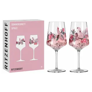 Ritzenhoff Zestaw 2 szt. kieliszków do aperitif koktajli soków kryształ Sommersonett Ramona Richter