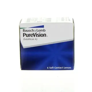 Soczewki miesięczne PureVision Bausch + Lomb 6 sztuk BC 8.6 Moc: +2,50