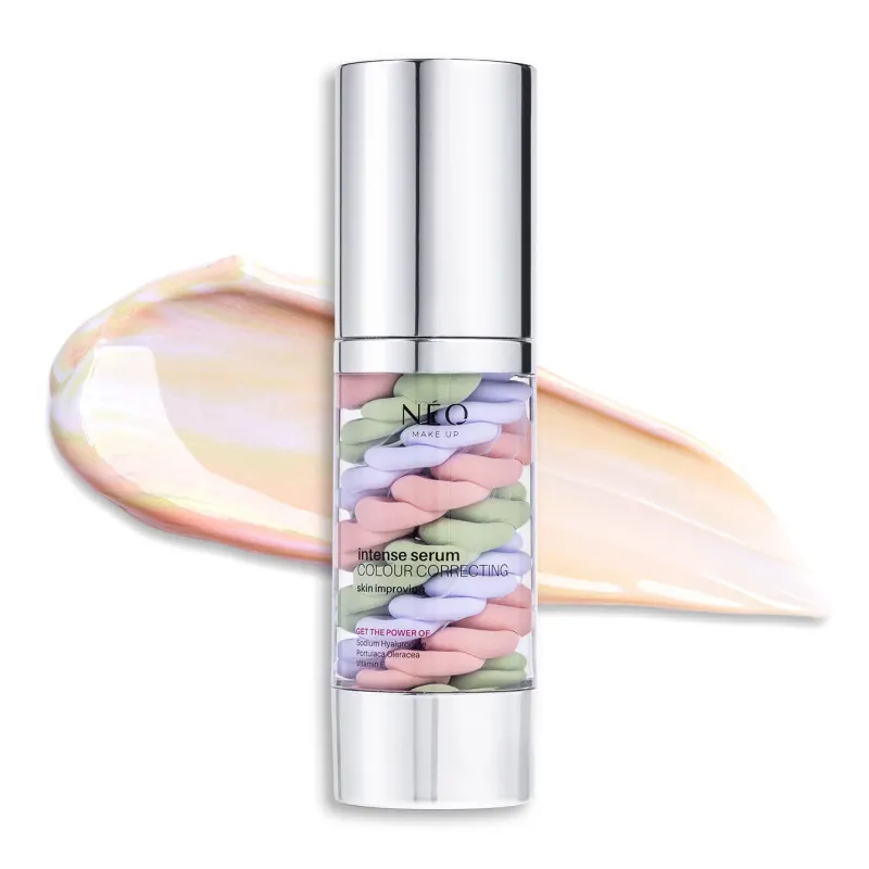 Neo Make Up Intense Serum Hybrydowy Krem-Baza pod Makijaż Korygująca Koloryt 30ml