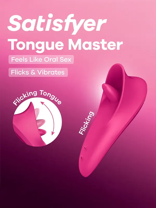 Satisfyer Tongue Master Flicking Clitoral Stimulator