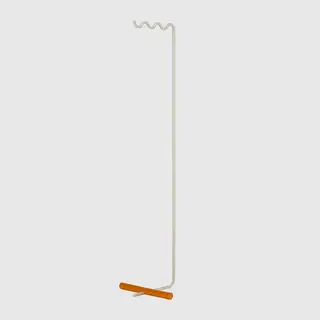 Ozdoby i akcesoria choinkowe / IKEA SOLVINDEN wieszak na lampę, pomarańczowy/beżowy, 160 cm