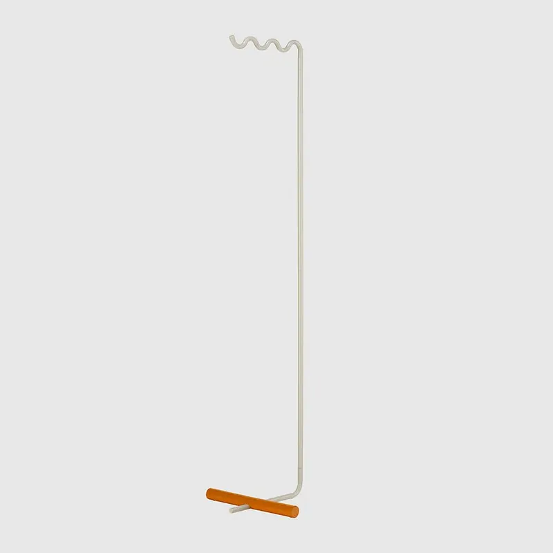 Ozdoby i akcesoria choinkowe / IKEA SOLVINDEN wieszak na lampę, pomarańczowy/beżowy, 160 cm