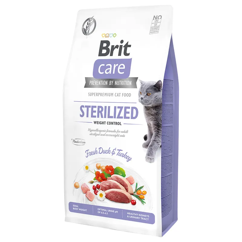 Brit Care Grain-Free Sterilized Weight Control - 7 kg