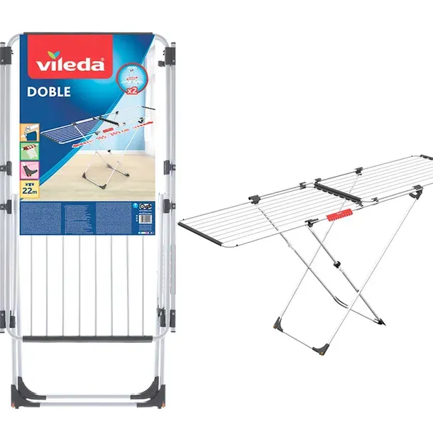VILEDA Suszarka Balkonowa Do Prania DOBLE