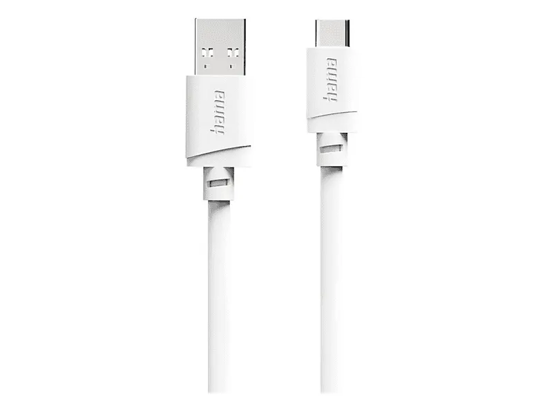 Kabel do szybkiego ładowania HAMA USB-A USB-C 2m Biały