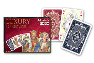 Luxury, karty, Piatnik, 2 talie
