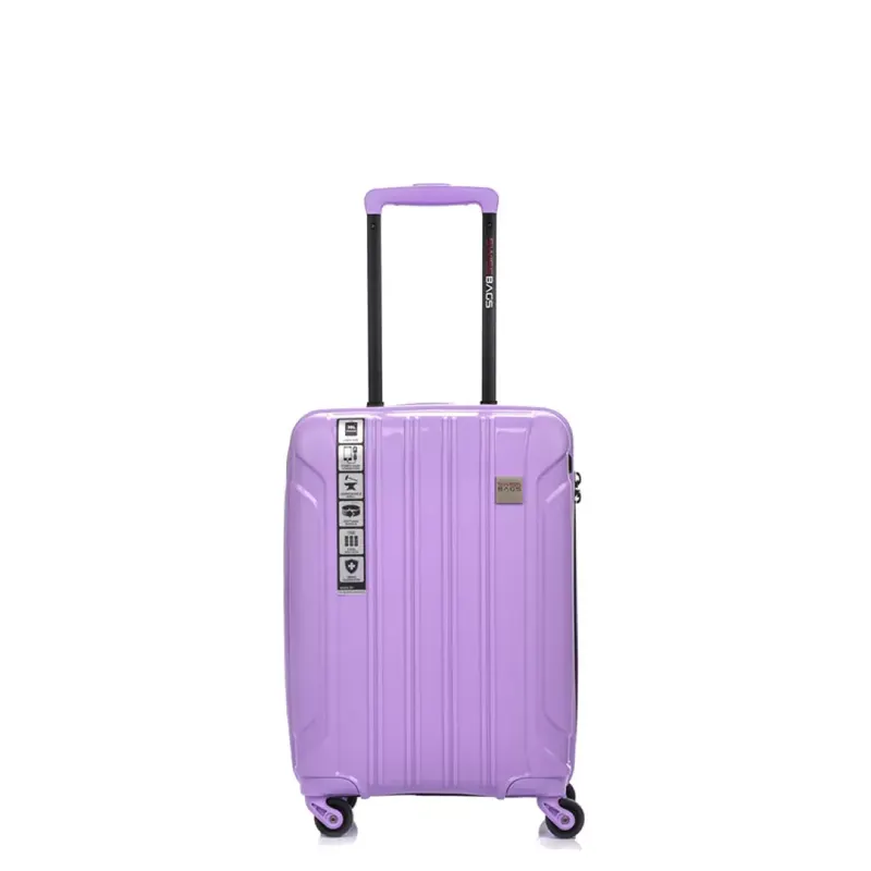 Walizka na kółkach SwissBags Tourist fioletowa - mała 40 l