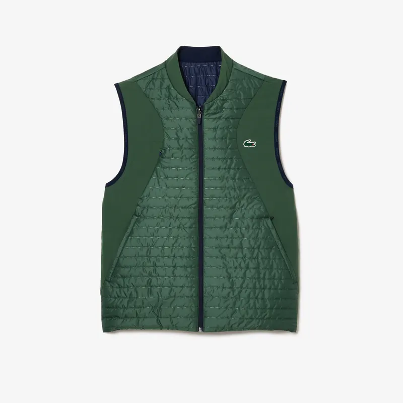 Lacoste Men'S  Sport Padded And Reversible Vest Jacket Męskie Kolorowy