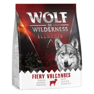 Wolf of Wilderness Monoprotein Sensitive „Fiery Volcanoes”, jagnięcina - bez zbóż - 300 g