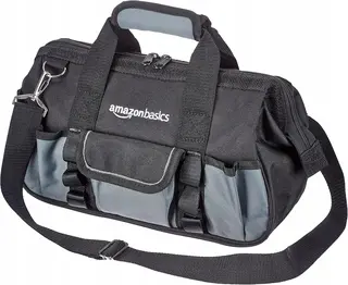 TORBA NARZĘDZIOWA 32 CM 16 KIESZENI UCHWYTY METALOWE