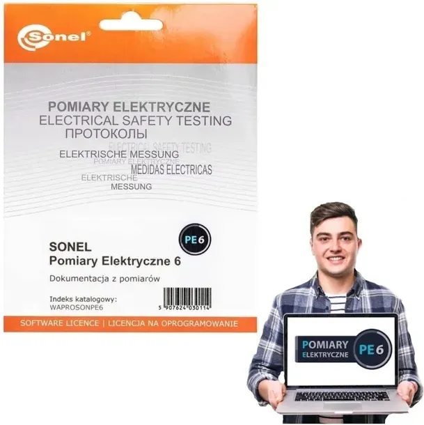 Program do tworzenia Protokołów z Pomiarów Elektrycznych PE-6 SONEL