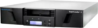 Quantum SuperLoader 3, jeden napęd taśmowy LTO-9HH, model C, 16 slotów, 12 Gb/s SAS, montaż w szafie rack, czytnik kodów kreskowych ET-Q29AE-YE