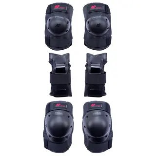 K2 Prime Pad Set, zestaw ochronny, męski, czarny