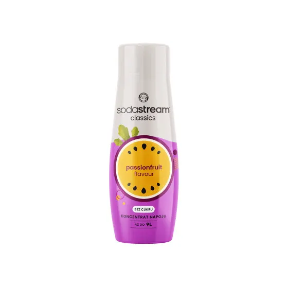 Syrop SodaStream Classics Passionfruit Zero (do saturatorów SodaStream), 440 ml