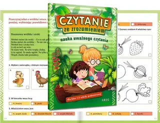 Czytanie ze zrozumieniem SP Nauka uważnego czytania GREG